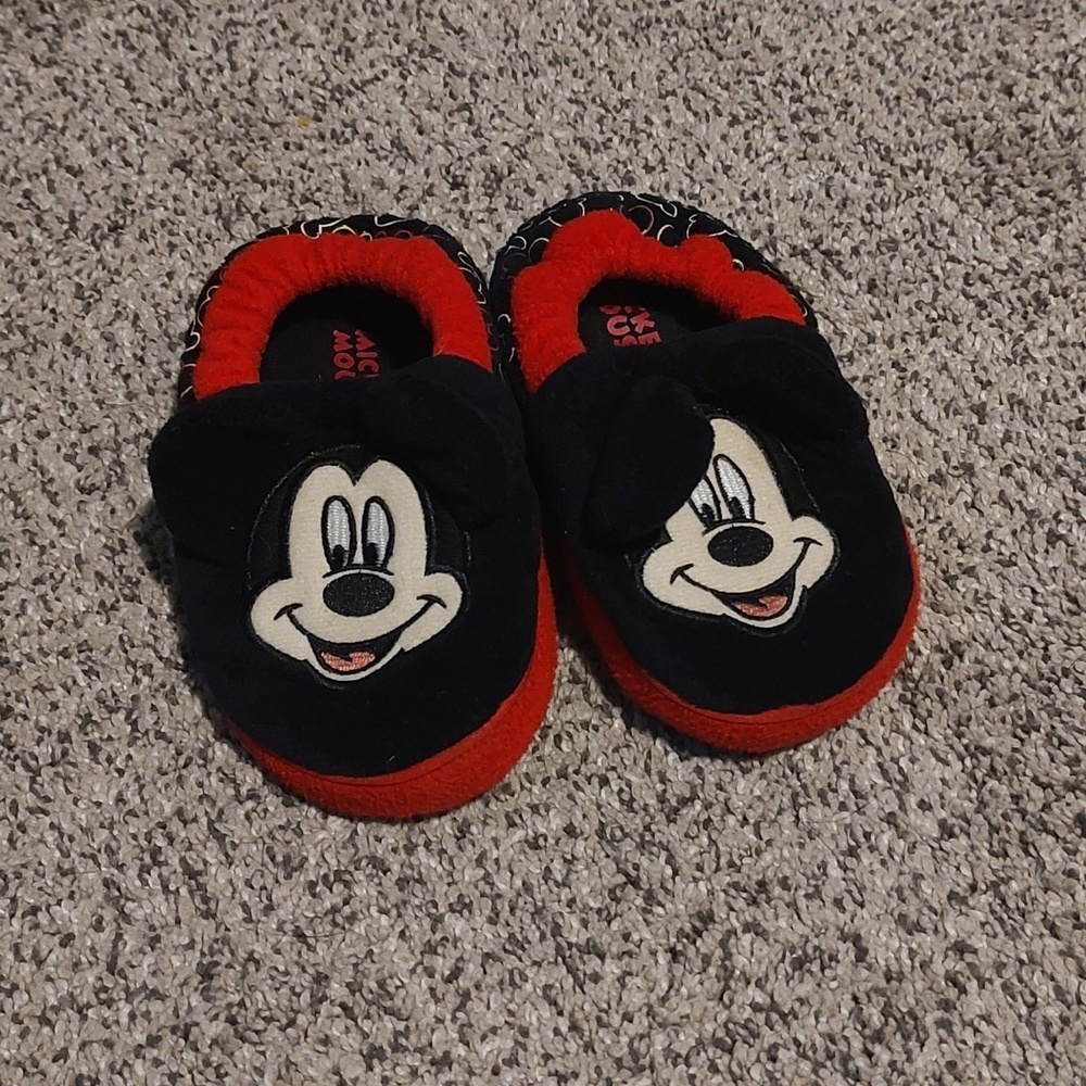 Disney Mickey Mouse Toddler Slippers